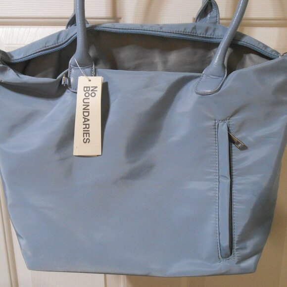 NEW NO BOUNDARIES PLATINUM PEARL GRAY TOTE LAPTOP PADDED BAG HOME OFFICE 👩🎁 - Picture 7 of 9